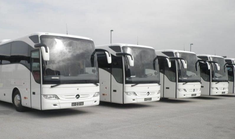 Bavaria: Bus company in Neuburg an der Donau in Neuburg an der Donau and Germany